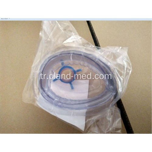 İyi Fiyat PVC Şeffaf Tıbbi Anestezi Yüz Maskesi